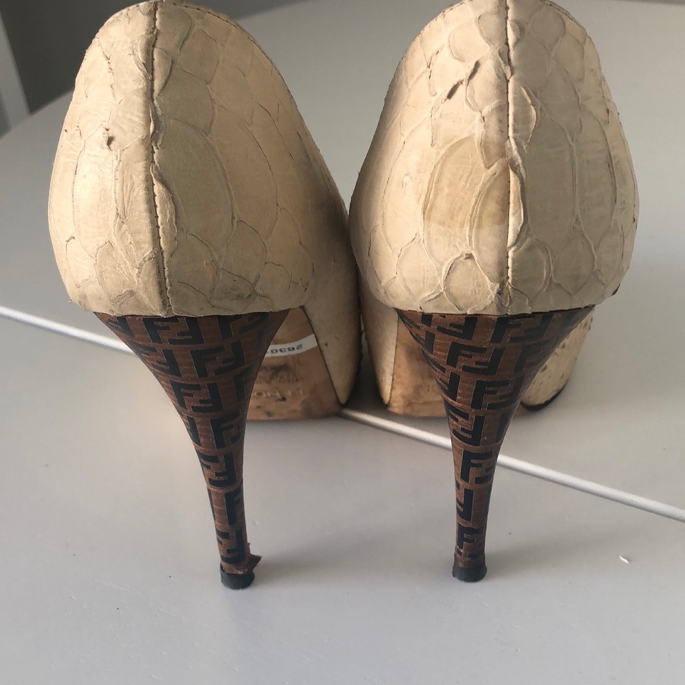 Fendi Peep Toe Shoes View 2